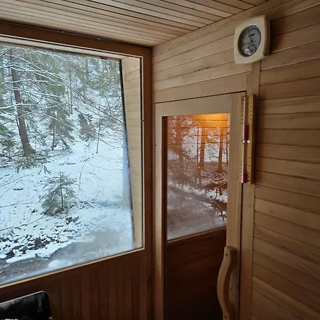 Holiday home Authentic Pohorje House With Riverside Outdoor Sauna Oplotnica