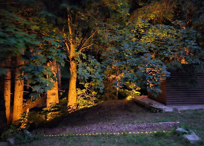 別荘 Authentic Pohorje House With Riverside Outdoor Sauna *